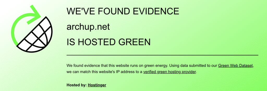 green hosted